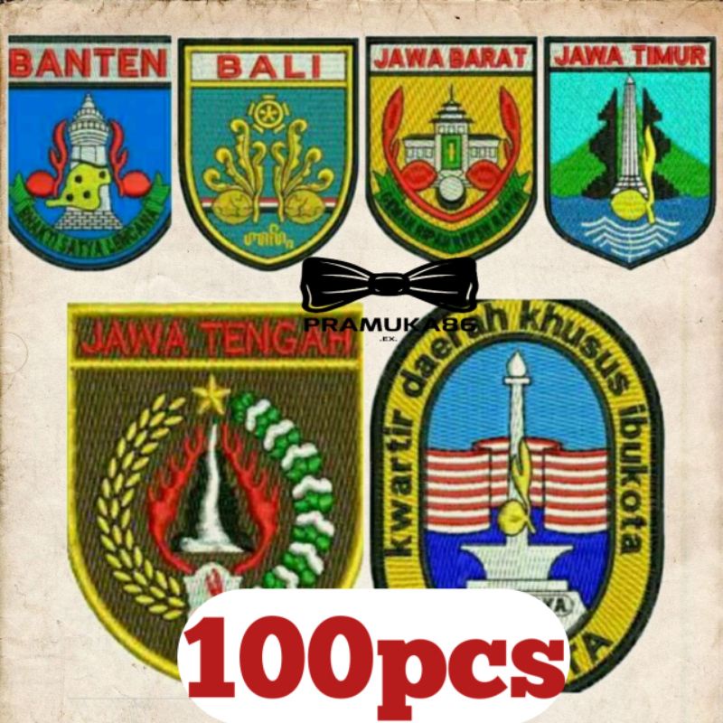 Perpack Bedge bed bet Jawa - Bali  Bordir