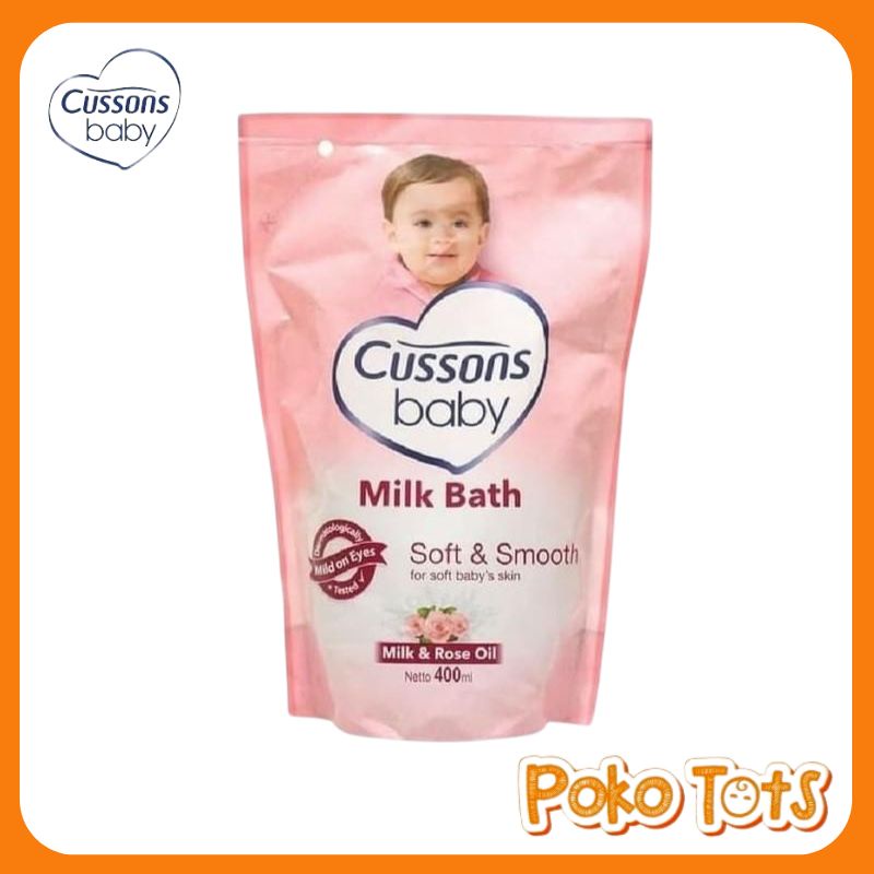 Cussons Baby Milk Bath 400ml Sabun Mandi Bayi