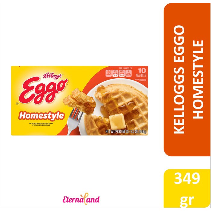 

Kelloggs Eggo Waffles Homestyle - kelloggs eggo frozen waffle