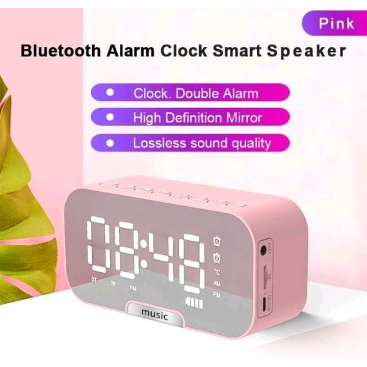S7 Speaker Bluetooth Alarm Clock Wireless