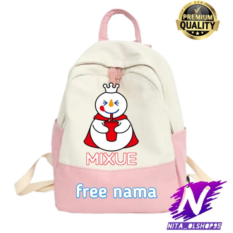 tas sekolah mixue ransel anak mixue