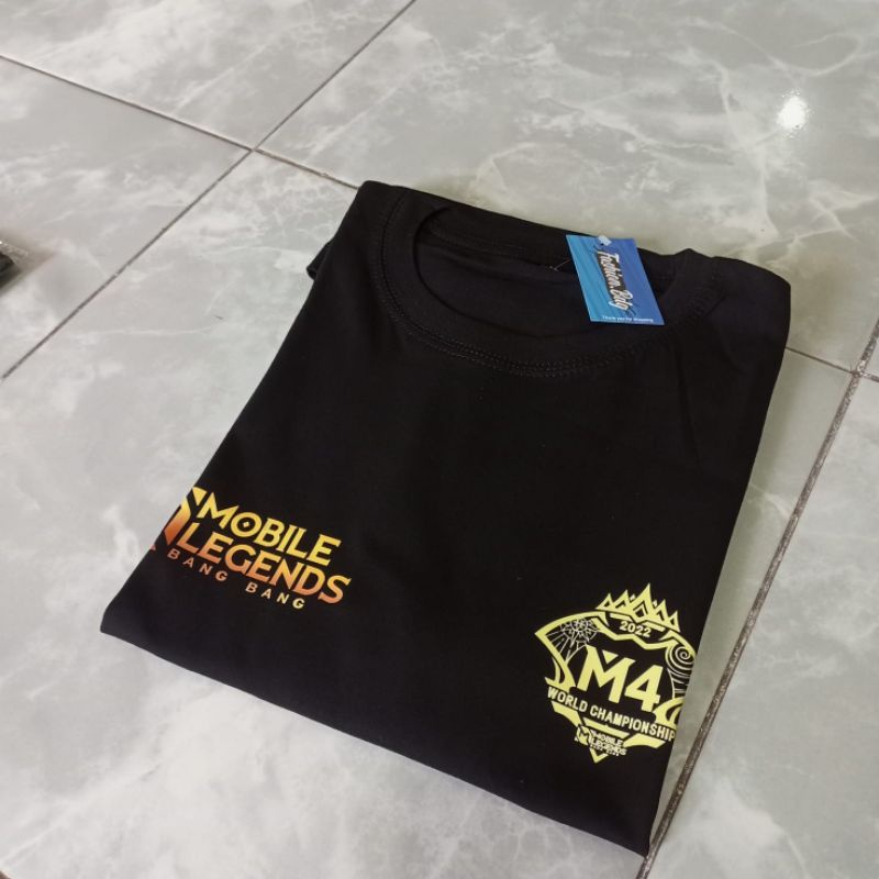 Kaos M4 Mobile Legend Bang Bang World Champions