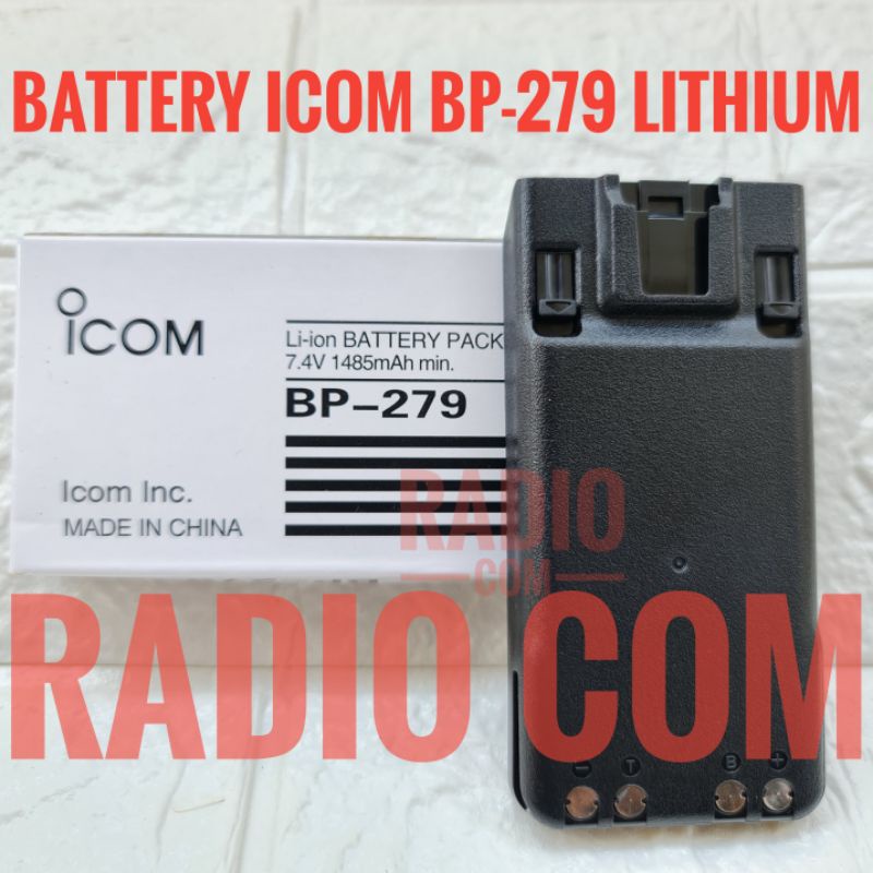 BATRE HT ICOM IC V88 ICOM IC U88 BATRE ICOM BP-278 BP-279 BP-278 BATTERY ICOM BP 278 LITHIUM MURAH