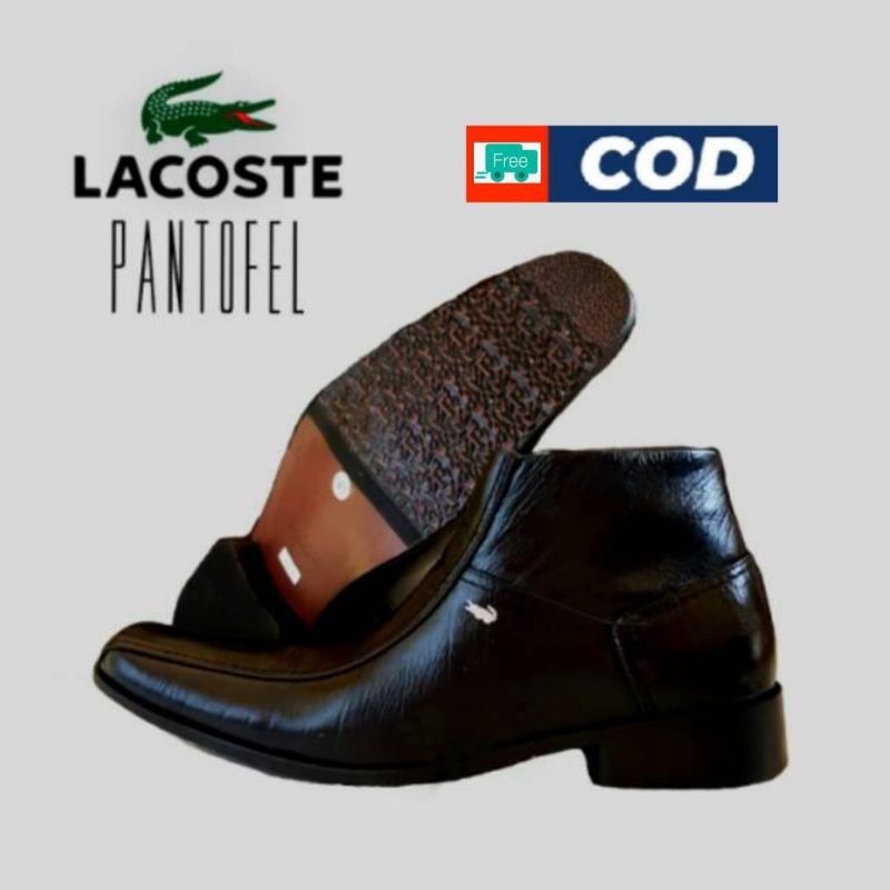 SEPATU PANTOFEL TINGGI KULIT ASLI SEPATU KERJA KANTOR  PRIA PORMAL SEPATU TERLARIS