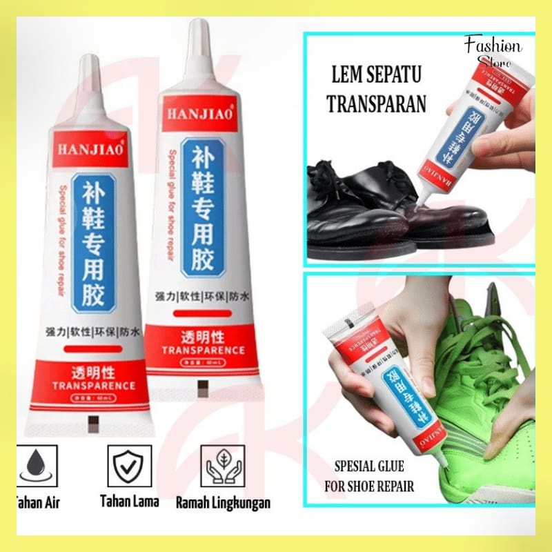 FS--LEM PERBAIKAN SEPATU SUPER KUAT 60ML / LEM PEREKAT SEPATU DAN SANDAL TAHAN AIR