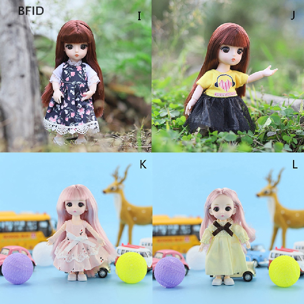 [BFID] 1set 16cm Baju Boneka Rok Universal Pakaian Anak Perempuan Mainan Aksesoris Hadiah [ID]