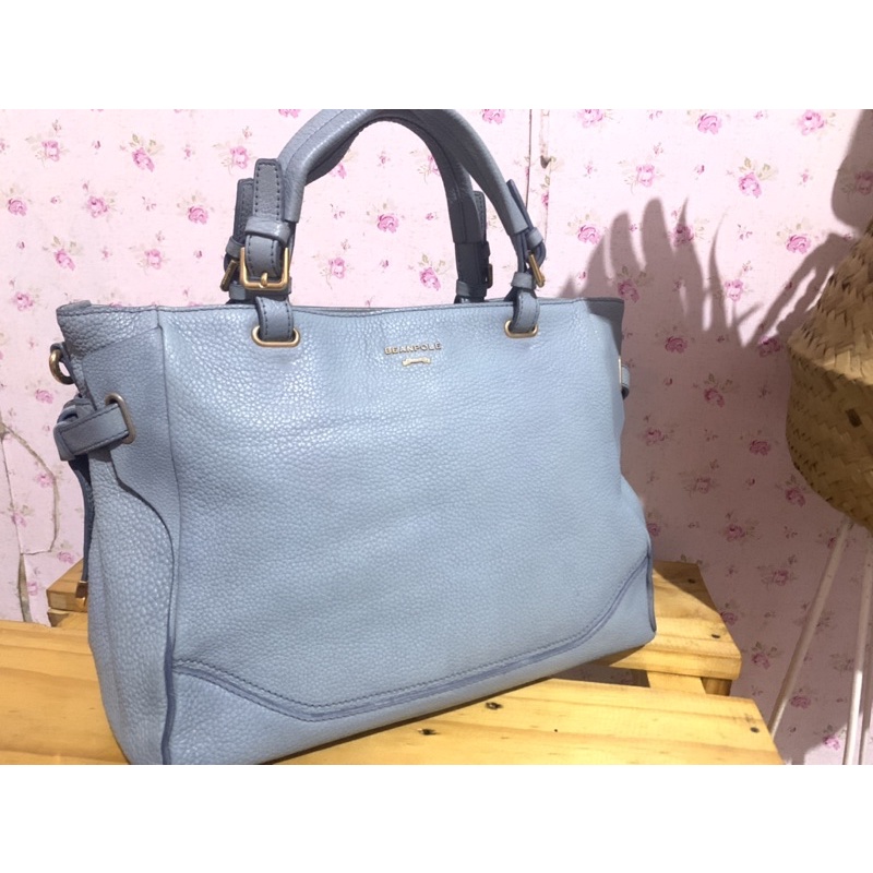 Tas handbag beanpole kulit asli