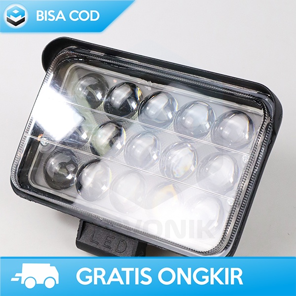 LAMPU TEMBAK SUPER TERANG LAMPU SOROT WATERPROOF 45WATT COOL WHITE