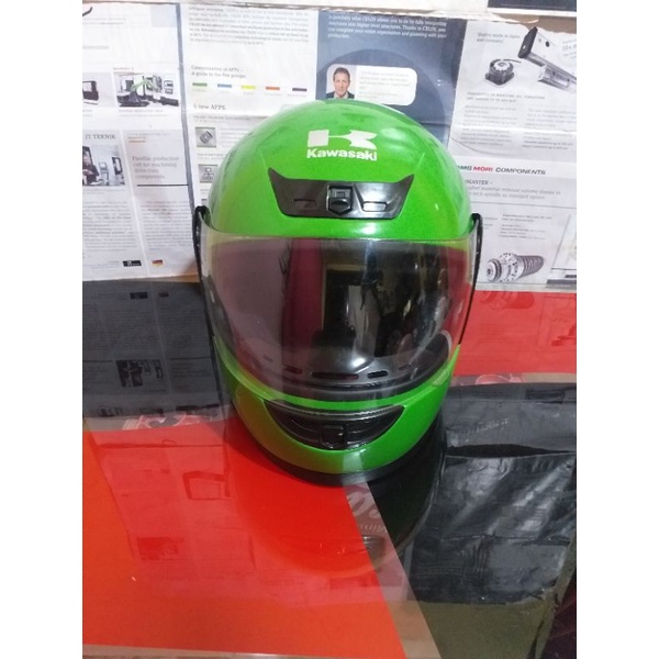 Helm Kawasaki Ninja R Size L (Bekas)