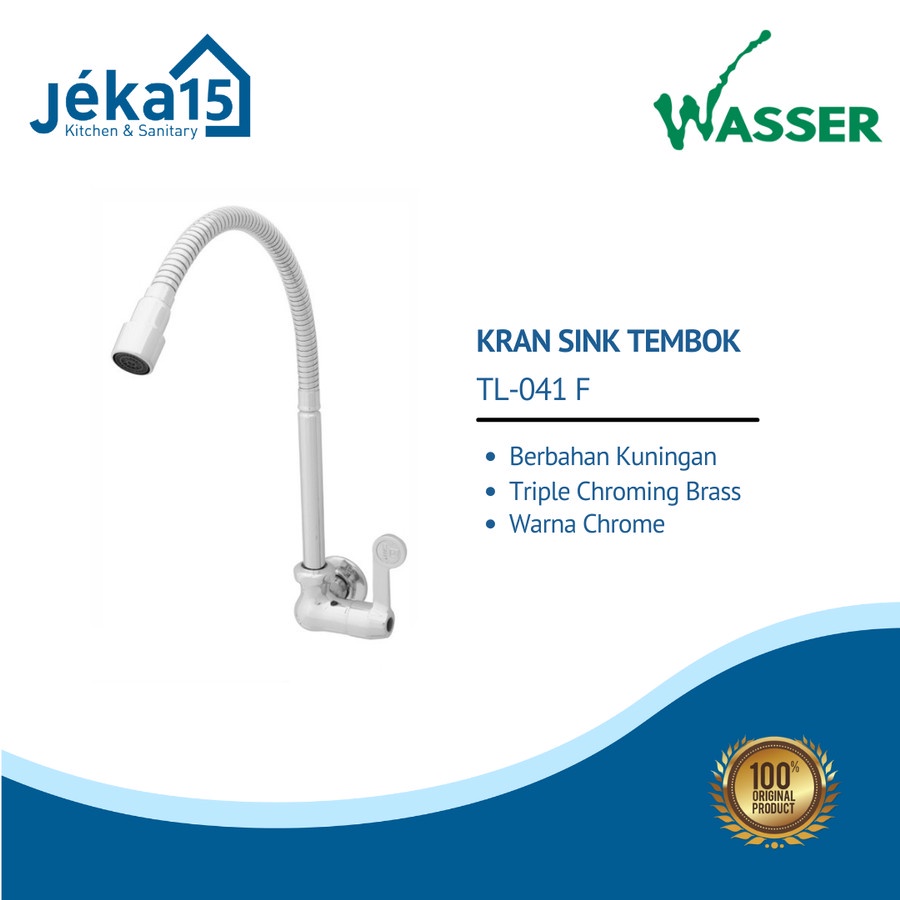 KRAN SINK WASSER | KRAN SINK TEMBOK | TL-041 F