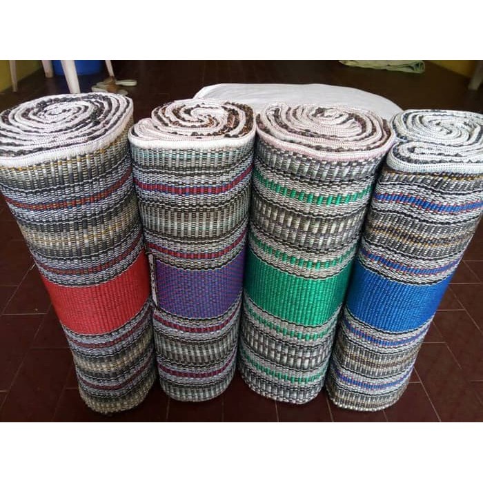 [DGB] TIKAR TIKER ANYAM PIKNIK HAJATAN YASINAN LIPAT 250CMx300CM 250 x 300 CM JUMBO