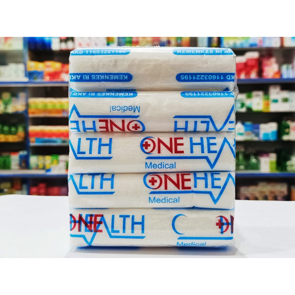 Onehealth Kasa Hidrofil 2.5 Yard x 10 cm Isi 5pcs Perban gulung