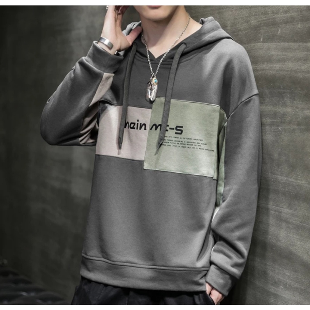 Hoodie HAINMTS Unisex Pria Wanita Sweater Outerwear Jumper Korean Style Outfit Kasual Santai