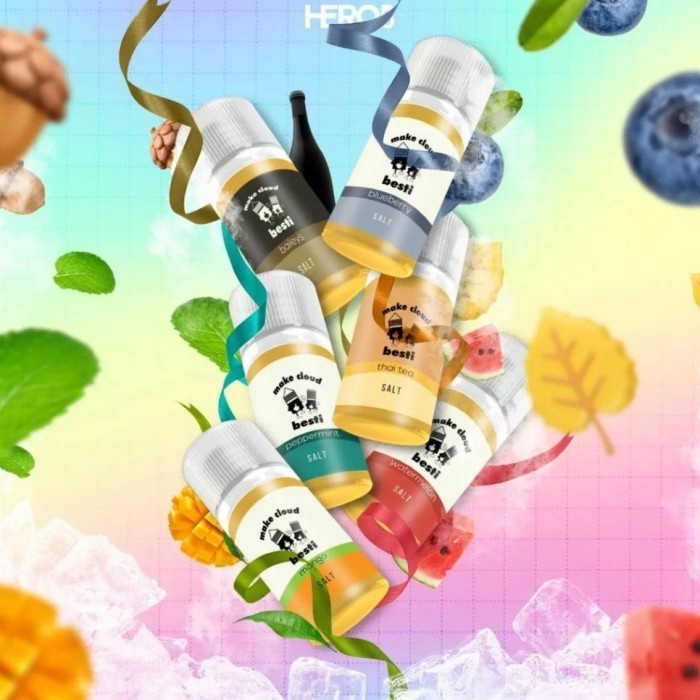 LIQUID BESTI MANGO SALT NICOTINE 30MG 30ML BY HERO57