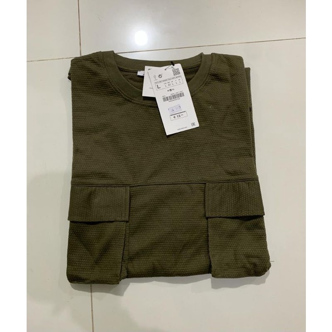 Zara Kaos cowok (POLOS)