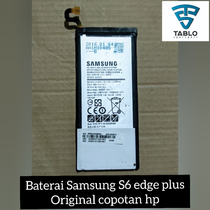 baterai samsung s6 edge plus GB/T18287-2013 original copotan hp