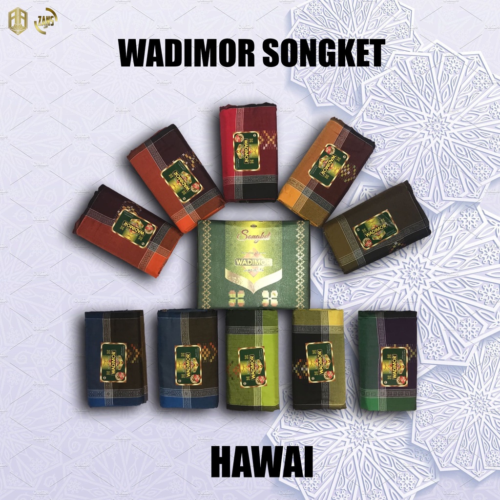 SARUNG WADIMOR SONGKET MOTIF HAWAI