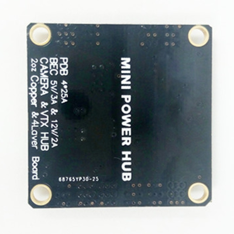 Zzz Power Distribution Board PDB Dengan BEC 5V &amp; 12V Untuk FPV QAV250 ZMR250 Multicopter