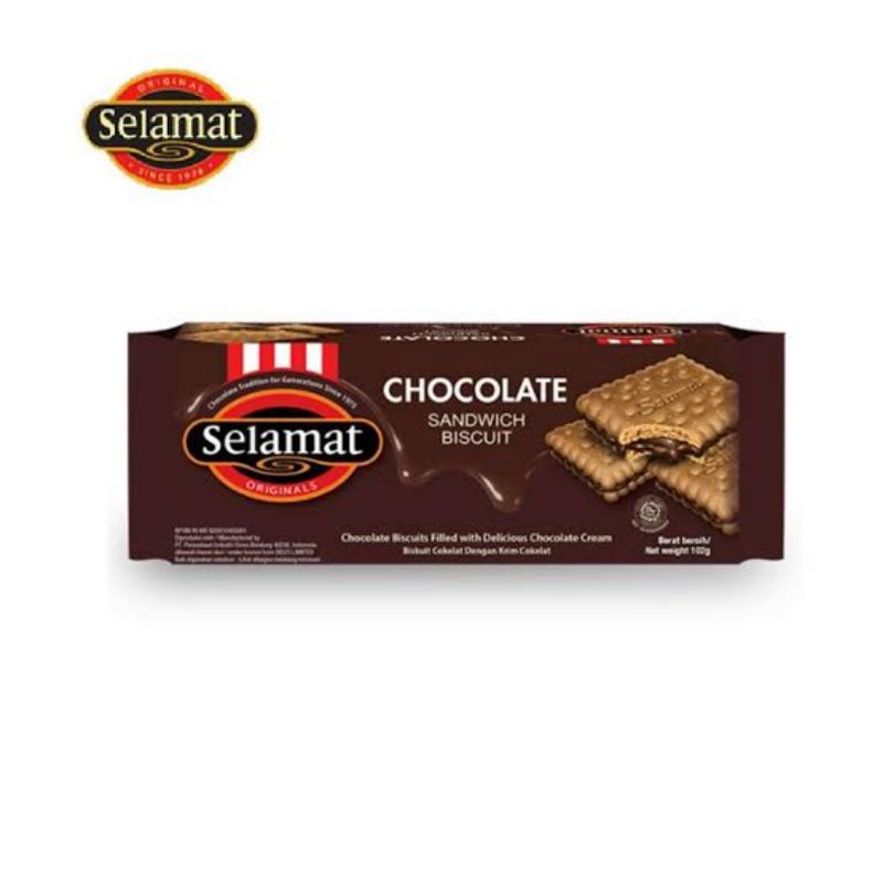 

Selamat Biskuit Chocolate 102 gr | Biskuit Selamat Chocolate 102