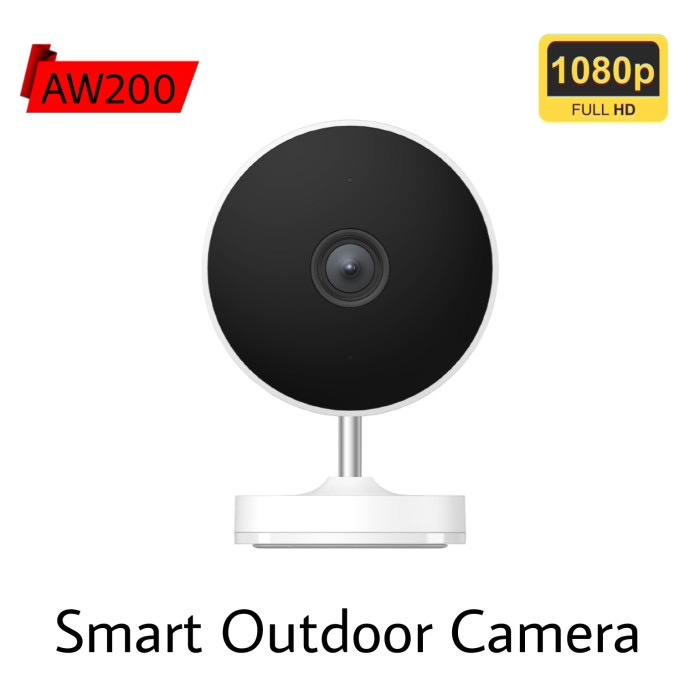 Mi CCTV Outdoor Camera AW200 Weather Proof - International Version - 1080p Resolution