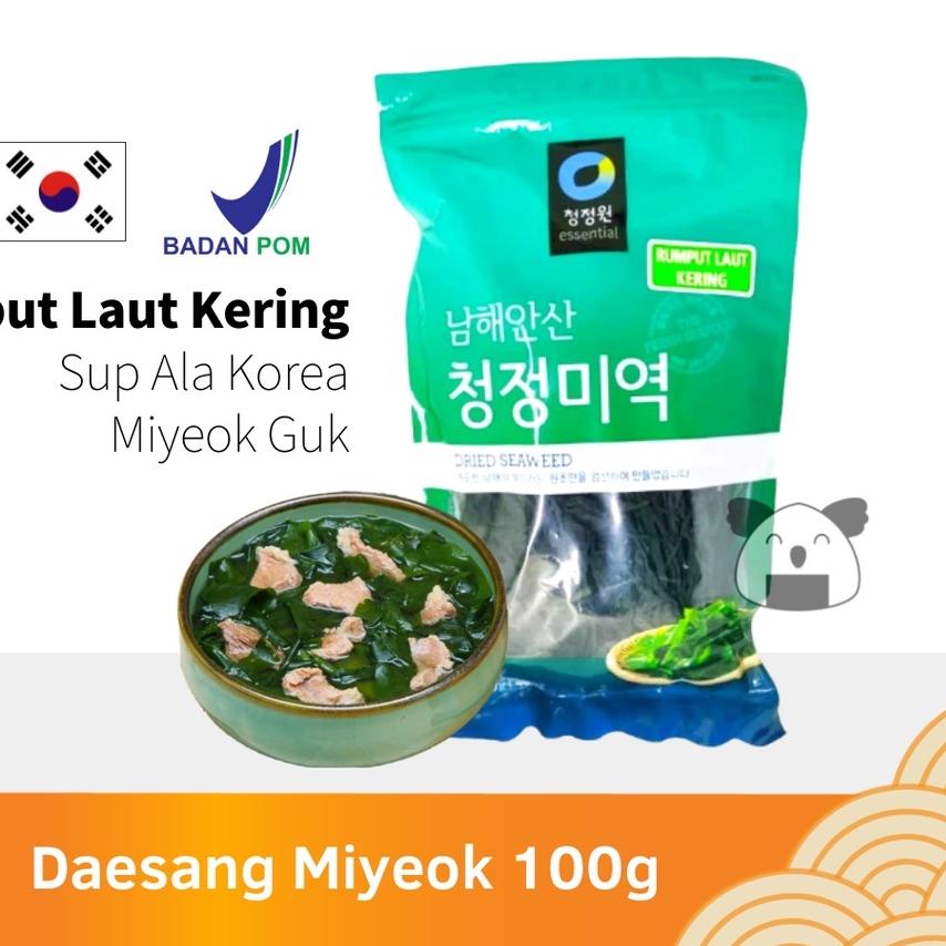 

Limited[KF7]-DAESANG Miyeok Dry Wakame Korea 100 g │ Rumput Laut Kering for Soup
