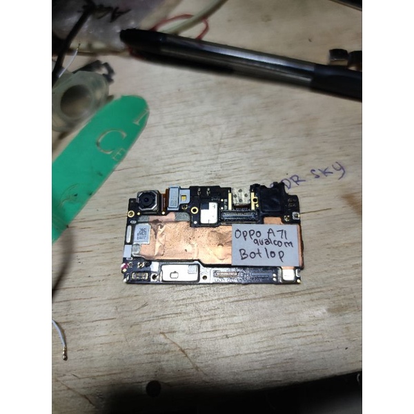 Mesin OPPO A71 A 71 QUALCOMM nyala BOTLOP PCB BOARD