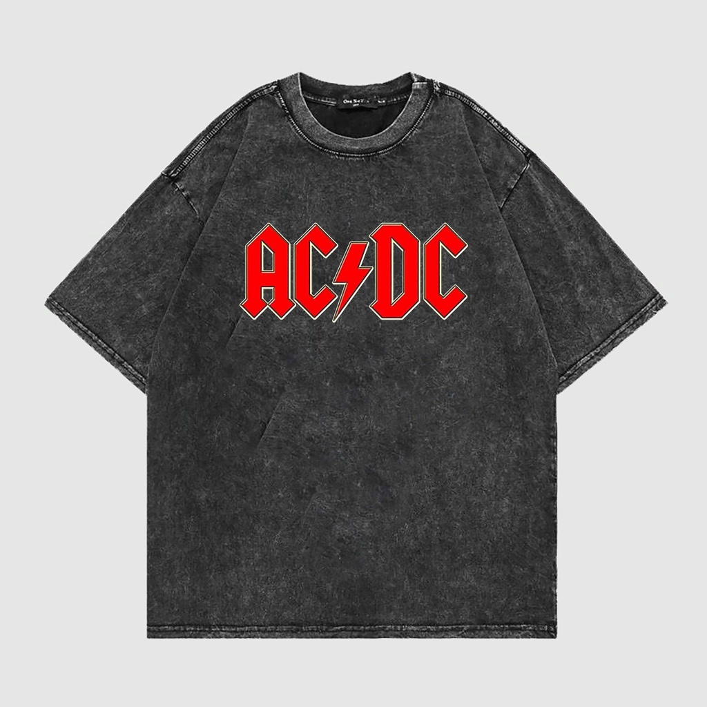 [ SANDWASH ] kaos oversize sandwash musik band / baju oversize sandwash metalica / kaos band ACDC /Sandwash oversize guns n roses