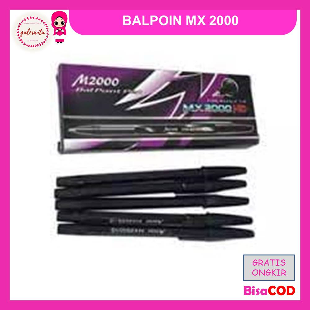 

Ballpoint Mx 2000 Tinta Hitam