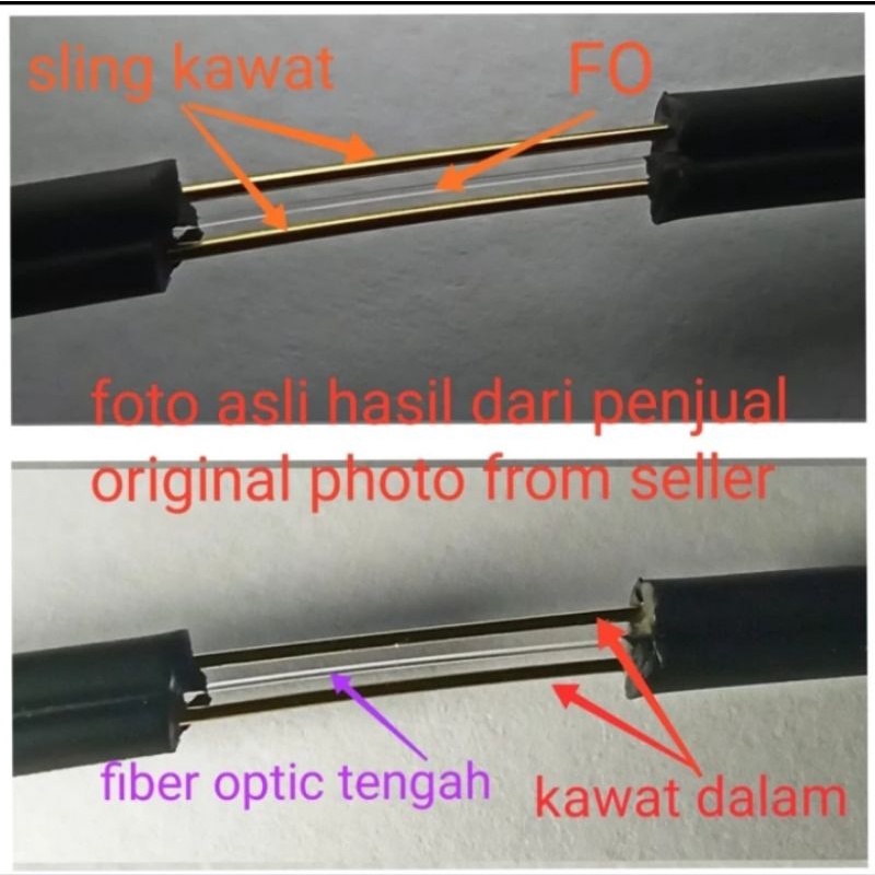 drop cable fiber optic SC/UPC to SC/UPC Single Mod simplex Outdor 80 Meter