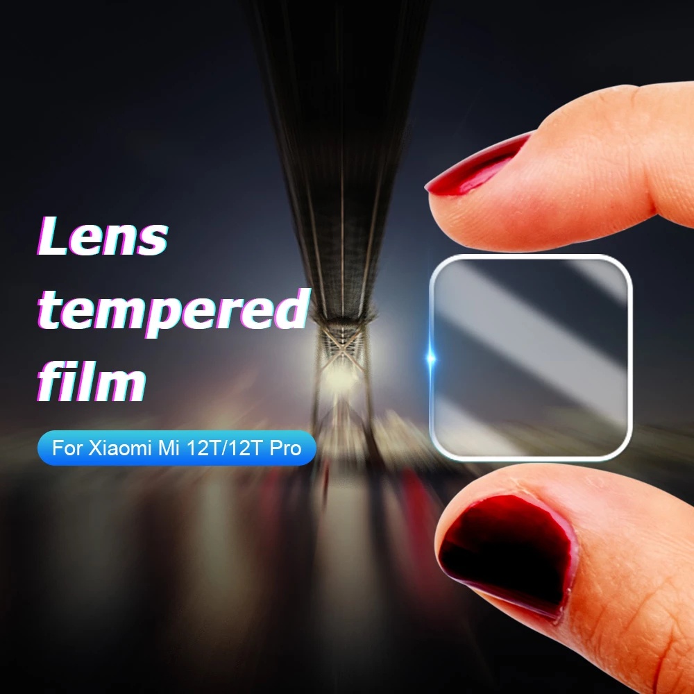 Film Lensa Belakang Anti Minyak Anti Gores Lens Film Pelindung Layar 9H Hardness Tempered Glass Ultra-Tipis Kamera Film Pelindung HD Bening Untuk Xiaomi Mi 12T Pro