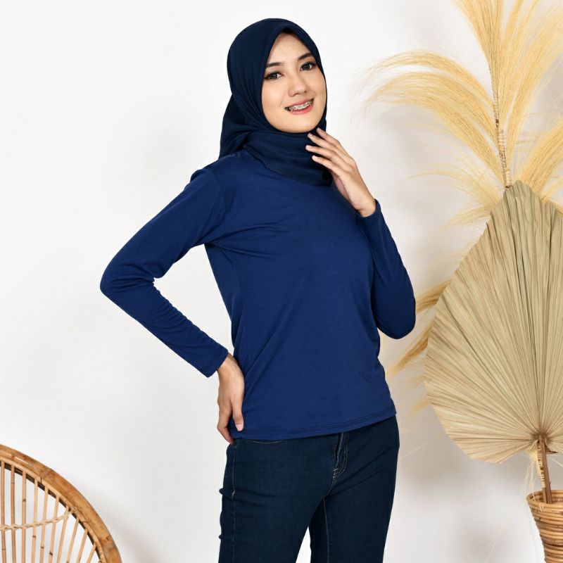 KAOS POLOS LENGAN PANJANG|KAOS POLOS|KAOS HIJAB