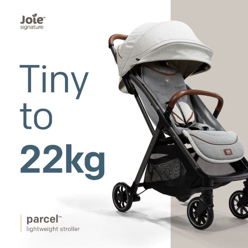 Makassar - Stroller Cabin Size Joie Signature Parcel | Light Weight Birth to 22 kg Multi Mode Stroller With Magnetic Buckle