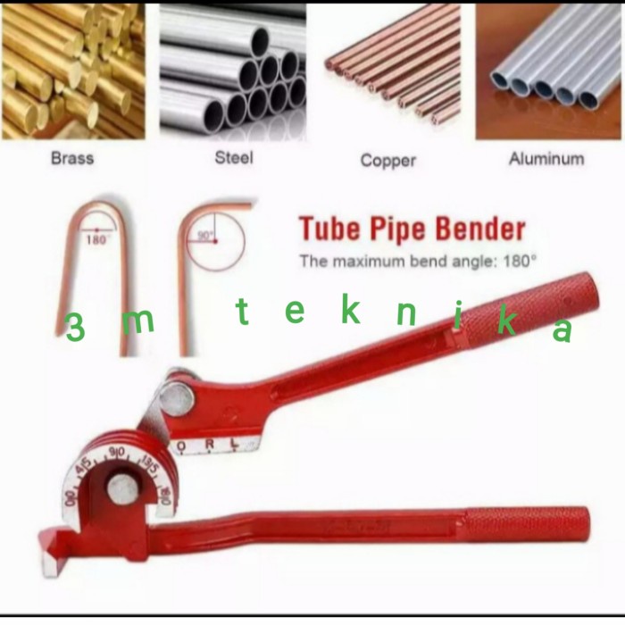 Bending Alat Tekuk Pipa Besi Manual Pipe Bender 3.6.8.Mm Tekuk/ Bengkok Besi