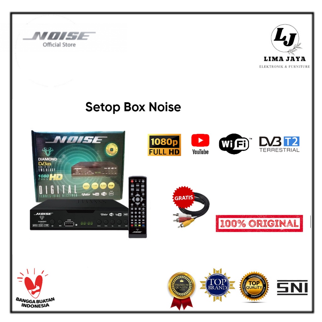 Set Top Box TV Digital Noise
