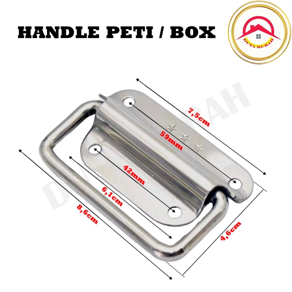 Tarikan peti tarikan box cabinet Handle peti box stanless pegangan box gagang peti box stanless