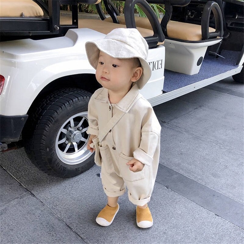 Baju Jumper lucu anak unisex warna CREAM DAN DENIM usia 6-12 bulan Import Premium