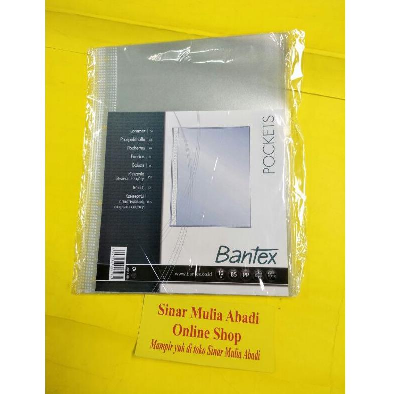 

41 Kantong Pocket Binder Note Varian A5 dan B5 Plastik Loose Leaf / pak isi 10 lembar Murah Banget ♪