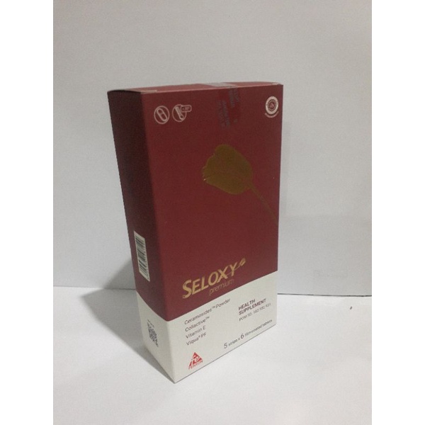 SELOXY PREMIUM ( DUS 30TABLET) SUPLEMEN KESEHATAN KULIT DENGAN CERAMOSIDES, POWDER,-COLLAVTIVE, VITA