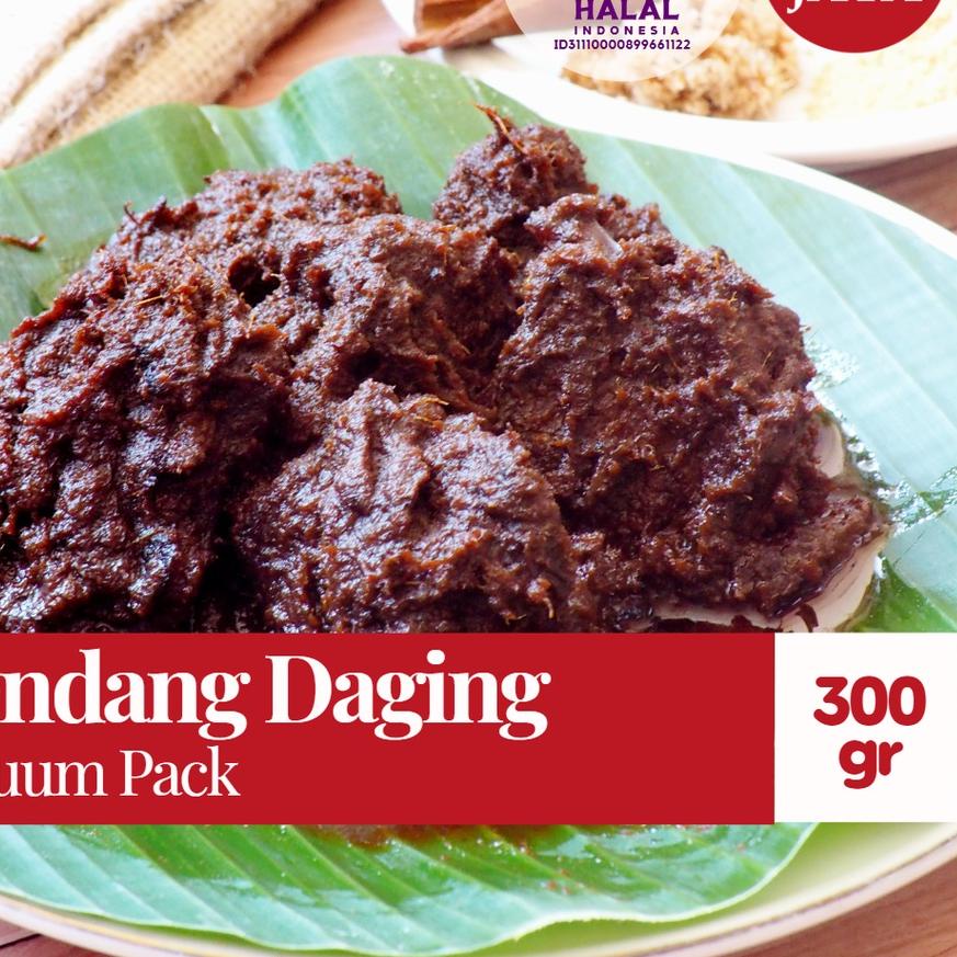 

✹ Rendang Daging Sapi Padang Jaya 300 gr ♚