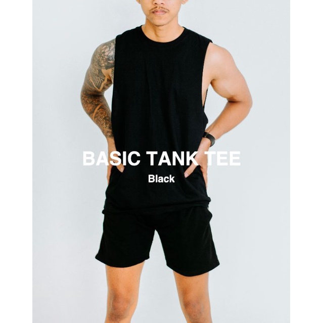 Tank Top Pria / Basic Tank Tee