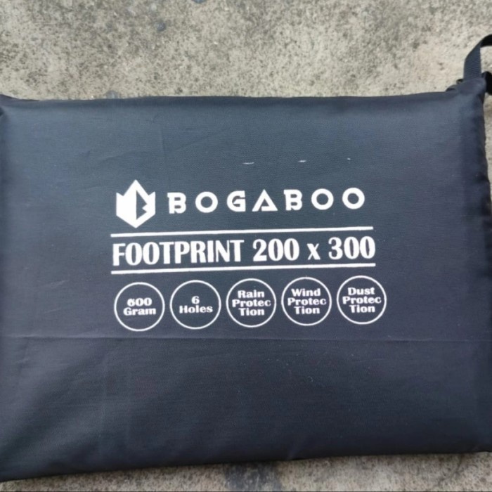 FOOTPRINT ALAS TENDA BOGABOO WATERPROOF 3X3 COCOK UNTUK QUECUA ARPENAZ