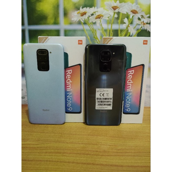 REDMI NOTE 9 6/128 & 4/64 LENGKAP FULLSET BEKAS ORIGINAL SECOND MURAH