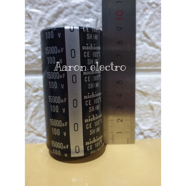 .ELCO ELKO 15000UF 100V 15000 UF 100 V NICHICON ORI