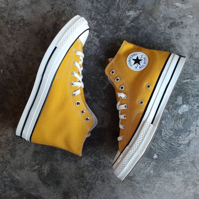 Converse Chuck Taylor All Star 70s High Sunflower Egret Original Resmi PT Map