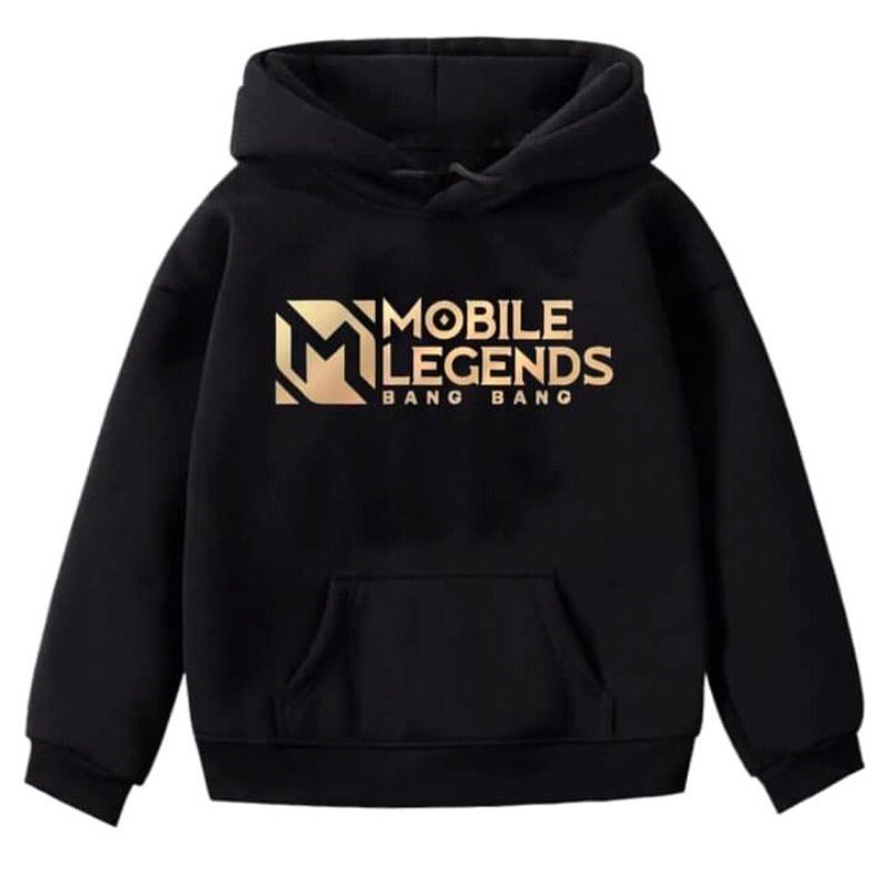 Jumper Hoodie Anak  HMOBILE LEGEND BANG BANG II Jaket Hoodie Anak Viral Bahan Fleece Sz M - XL ( Laki Laki &amp; Peremepuan )