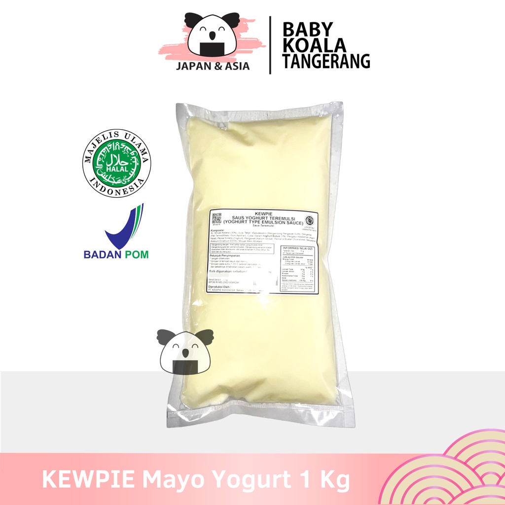 

KEWPIE Cooking Sauce Yoghurt Mayo 1 Kg│ Mayonnaise Yogurt Salad Buah.