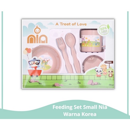 NIA Feeding Set Nia Small BPA FREE