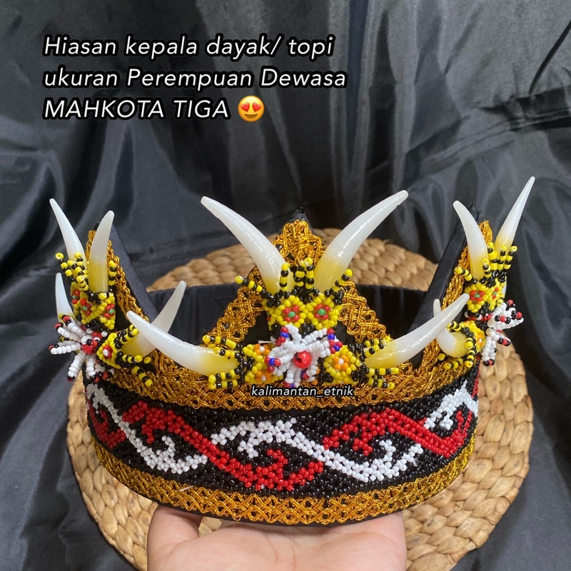 TOPI / HIASAN KEPALA TARI DAYAK WANITA DEWASA