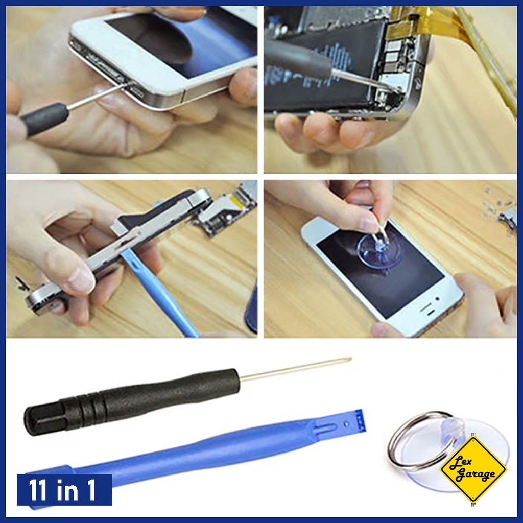 Obeng HP Full Set Alat Service Servis Reparasi HP Laptop