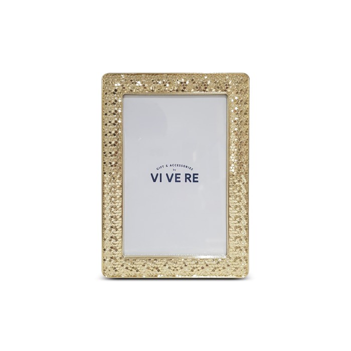 Frm Vivere Photo Frame Orisha S Gold 4X6Inch - Bingkai Foto